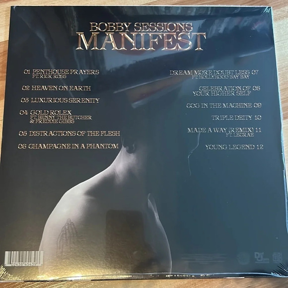 NEW SEALED Bobby Sessions Manifest Vinyl Record - Picture 2 of 2